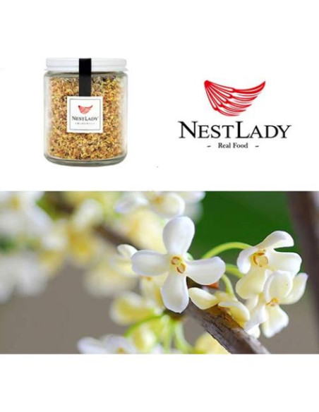 Flor de Té Osmanthus Seco NESTLADY 30g 100% Natural Flor de Té Osmanthus Seco NESTLADY 30g 100% Natural