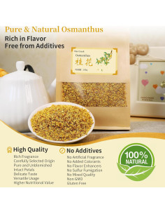 Té de Osmanthus Hee Creek 100g - Flor Seco Natural 2