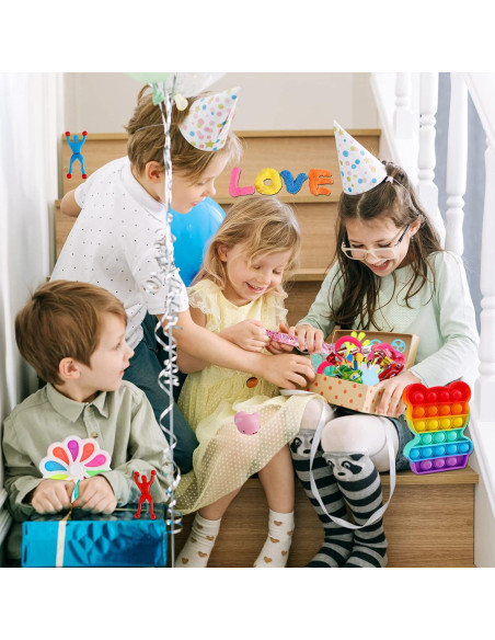 Paquete de 100 juguetes antiestrés para niños 4 a 12 años Paquete de 100 juguetes antiestrés para niños 4 a 12 años