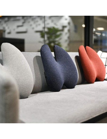 Almohada Lumbar C CUSHION LAB Soporte Ergonómico Gris Almohada Lumbar C CUSHION LAB Soporte Ergonómico Gris