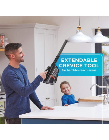 Aspiradora de mano BLACK+DECKER 20V AdvancedClean+ inalámbrica Aspiradora de mano BLACK+DECKER 20V AdvancedClean+ inalámbrica