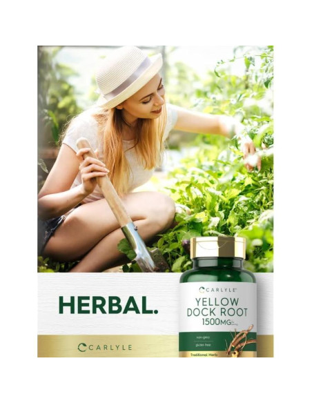 Cápsulas de Diente de León Amarillo Carlyle 1500mg - 200 Unidades Cápsulas de Diente de León Amarillo Carlyle 1500mg - 200 Unidades