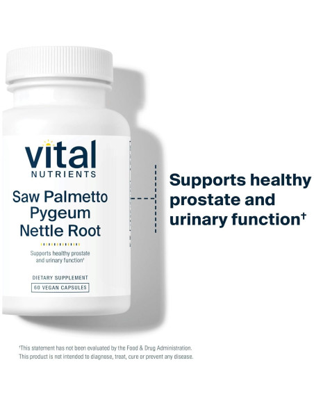 Suplemento Prostático Vegano Nutrientes Vitales 60 Cápsulas Suplemento Prostático Vegano Nutrientes Vitales 60 Cápsulas