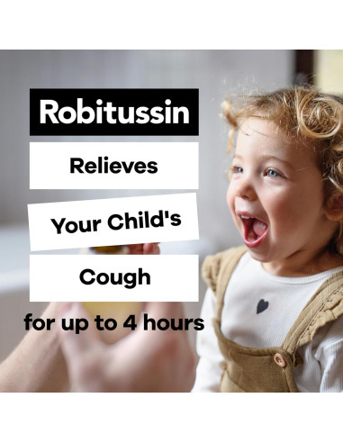 Robitussin Jarabe para la Tos Infantil 118 ml - Alivio Congestión