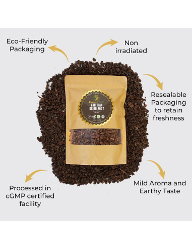 Té de Valeriana Orgánica Cura con Pura 453g - Sueño Natural