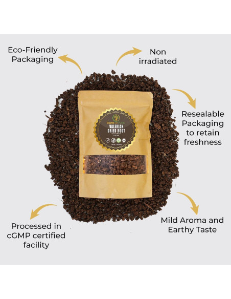 Té de Valeriana Orgánica Cura con Pura 453g - Sueño Natural Té de Valeriana Orgánica Cura con Pura 453g - Sueño Natural