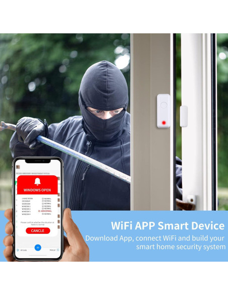 Sistema de Alarma Pwishef 4G WiFi Inalámbrico para Hogar Sistema de Alarma Pwishef 4G WiFi Inalámbrico para Hogar