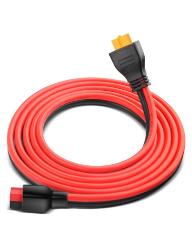 Cable de extensión XT60 hembra a Anderson 10AWG 45A 182cm