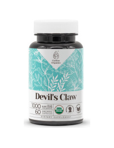 Garra del Diablo Orgánica Garden Organics 60 Cápsulas Veganas