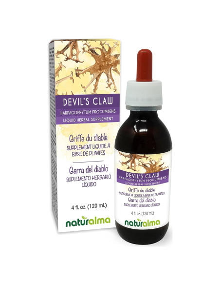 Tintura de Garra del Diablo Naturalma 118.29 ml Sin Alcohol Tintura de Garra del Diablo Naturalma 118.29 ml Sin Alcohol