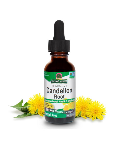 Extracto de Raíz de Diente de León Nature's Answer 2000mg 30ml Extracto de Raíz de Diente de León Nature's Answer 2000mg 30ml