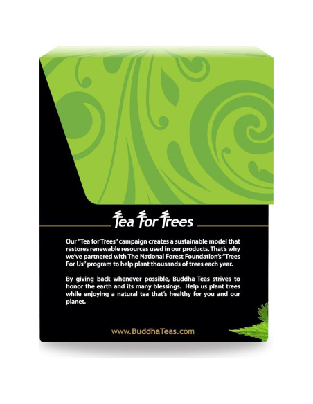 Té de Hoja de Ortiga Orgánico Buddha Teas - 18 Bolsitas Sin Cafeína Té de Hoja de Ortiga Orgánico Buddha Teas - 18 Bolsitas Sin Cafeína
