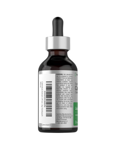 Tintura de Caléndula Horbaach 59 ml | Extracto Líquido Sin Alcohol
