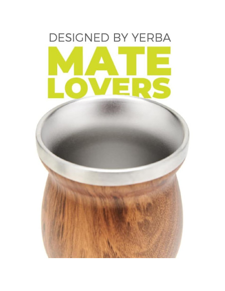 Conjunto de Mate BALIBETOV - Taza de Acero Inoxidable Doble Pared Conjunto de Mate BALIBETOV - Taza de Acero Inoxidable Doble Pared