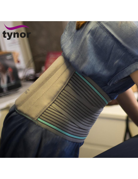 Cinturón Lumbar TYNOR Mediano 85-100 cm Transpirable Cinturón Lumbar TYNOR Mediano 85-100 cm Transpirable