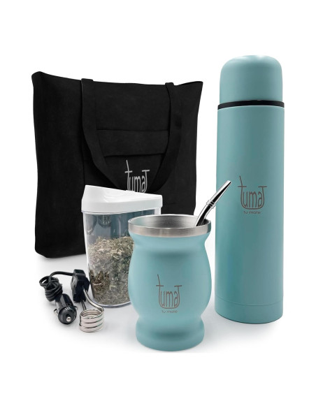 Kit Completo de Yerba Mate TUMA TU MATE - Acero Inoxidable Kit Completo de Yerba Mate TUMA TU MATE - Acero Inoxidable