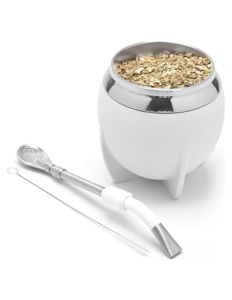 Conjunto de Mate Moderno BALIBETOV Acero Inoxidable 3 Piezas Conjunto de Mate Moderno BALIBETOV Acero Inoxidable 3 Piezas