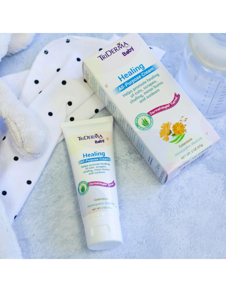 Crema Sanadora Multifuncional TriDerma Baby 56.7 g para Bebés Crema Sanadora Multifuncional TriDerma Baby 56.7 g para Bebés