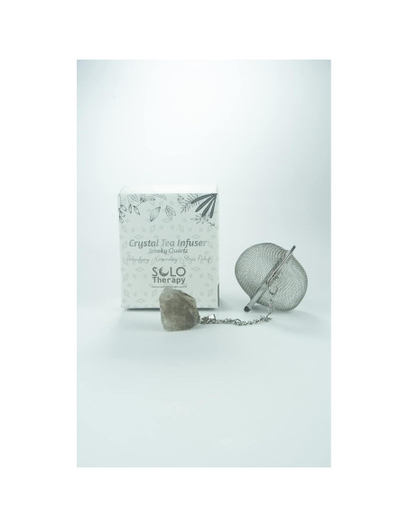 Té de Flores de Tilo 85g + Colador de Té de Cristal - Solo Therapy Té de Flores de Tilo 85g + Colador de Té de Cristal - Solo Therapy