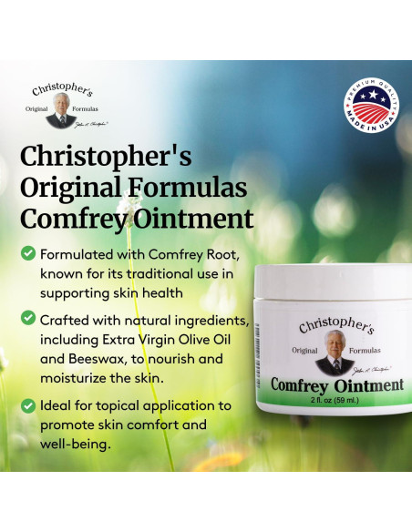 Pomada Herbal de Consuelda Christopher 56.7 g - Sin Químicos Pomada Herbal de Consuelda Christopher 56.7 g - Sin Químicos