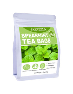 Té de Menta Verde Jarteela 60 Bolsas 1.5g - Herbal Natural