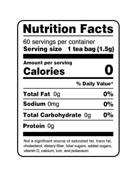 Té de Menta Verde Jarteela 60 Bolsas 1.5g - Herbal Natural Té de Menta Verde Jarteela 60 Bolsas 1.5g - Herbal Natural