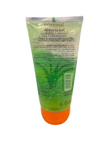 Gel de Aloe Vera Patanjali 150ml - Hidratante Natural Paquete de 2