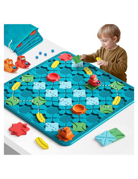Juego de Mesa Educativo Burgkidz - Constructor de Caminos Juego de Mesa Educativo Burgkidz - Constructor de Caminos
