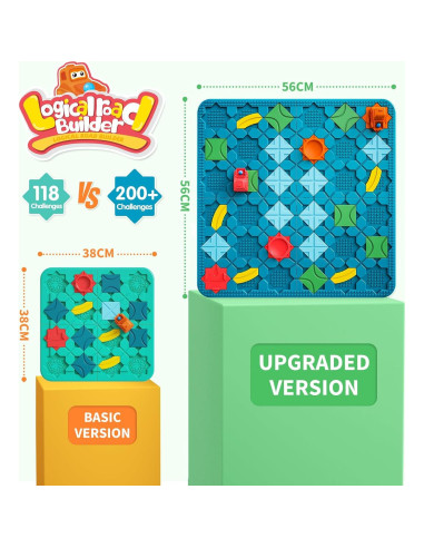 Juego de Mesa Educativo Burgkidz - Constructor de Caminos