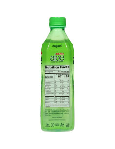 Bebida de Aloe Vera Iberia Original con Pulpa 500 ml - Paquete 24 2