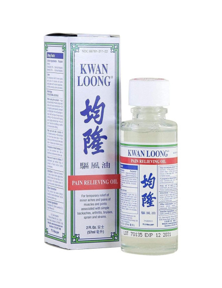 Aceite Aromático Kwan Loong 57 ml para Alivio del Dolor Aceite Aromático Kwan Loong 57 ml para Alivio del Dolor