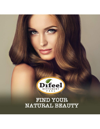 Difeel Aceite de Ricino Natural 210ml para Crecimiento Cabello
