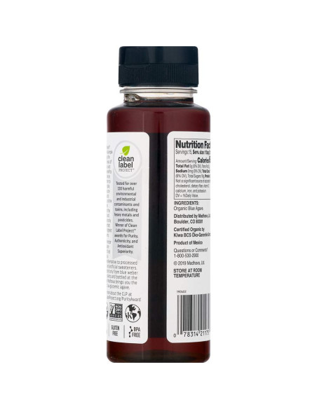 Néctar de Agave Orgánico Madhava Ámbar 333.4 g Néctar de Agave Orgánico Madhava Ámbar 333.4 g