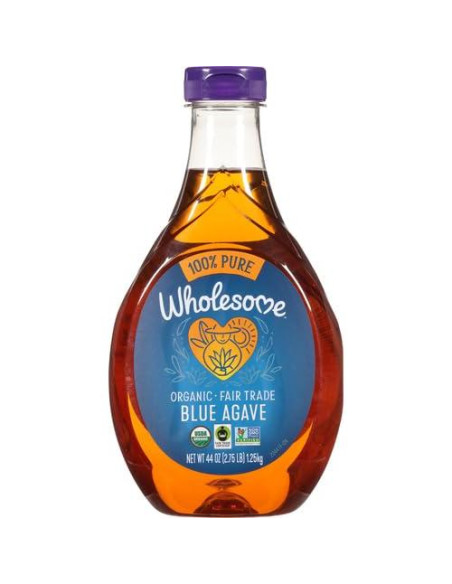 Jarabe de Agave Azul Orgánico Wholesome 1240g - Bajo IG Jarabe de Agave Azul Orgánico Wholesome 1240g - Bajo IG