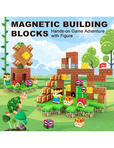 Bloques Magnéticos Soyee Set de Construcción 22.8x16.6 cm Bloques Magnéticos Soyee Set de Construcción 22.8x16.6 cm