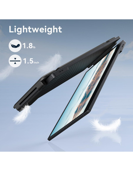 Extensor de Pantalla Triple APILDELLA 14" FHD 1080P USB-C Extensor de Pantalla Triple APILDELLA 14" FHD 1080P USB-C