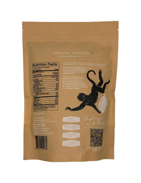 Frijoles de Cacao Enteros Crudos Cacao Adventures 0.45 kg Frijoles de Cacao Enteros Crudos Cacao Adventures 0.45 kg