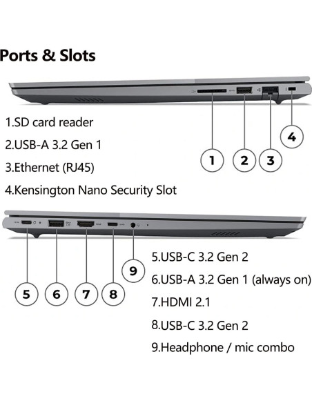 Lenovo ThinkBook 16 G6 16" FHD+ AMD Ryzen 5 16GB 512GB SSD Lenovo ThinkBook 16 G6 16" FHD+ AMD Ryzen 5 16GB 512GB SSD
