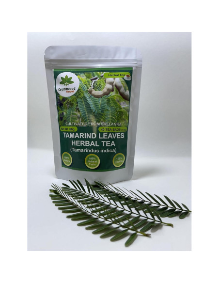Té de Hojas de Tamarindo Orgánico Ceylonwood - 40 Bolsas 1.5g Té de Hojas de Tamarindo Orgánico Ceylonwood - 40 Bolsas 1.5g