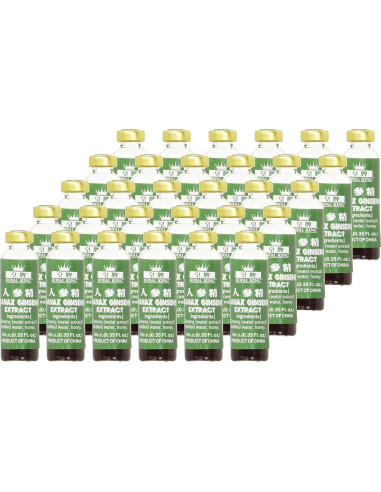 Extracto de Ginseng Panax Rojo Royal King 6000mg 30 botellas