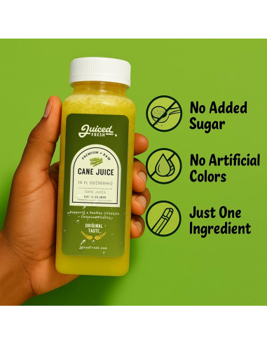 Jugo de Caña de Azúcar Puro Juiced Fresh 300ml - Paquete 48