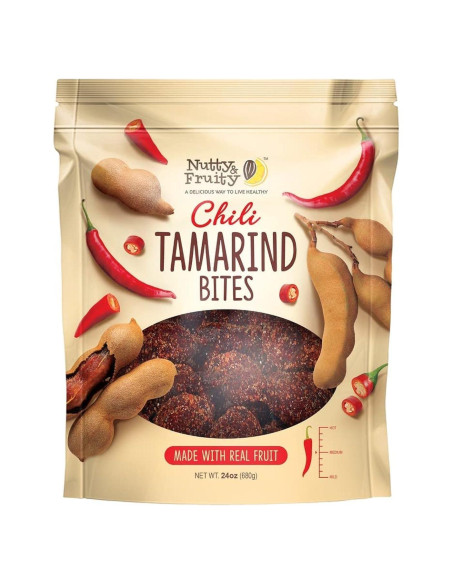 Bocados de Tamarindo Picante Nutty and Fruity 680g Bocados de Tamarindo Picante Nutty and Fruity 680g