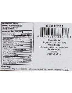Bolas de Tamarindo Natural 100% - 226.8 g - Sin Gluten 2