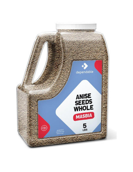 Semillas de Anís Enteras Dependable Food 2.27 kg - 100% Natural Semillas de Anís Enteras Dependable Food 2.27 kg - 100% Natural
