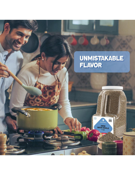 Semillas de Anís Enteras Dependable Food 2.27 kg - 100% Natural Semillas de Anís Enteras Dependable Food 2.27 kg - 100% Natural