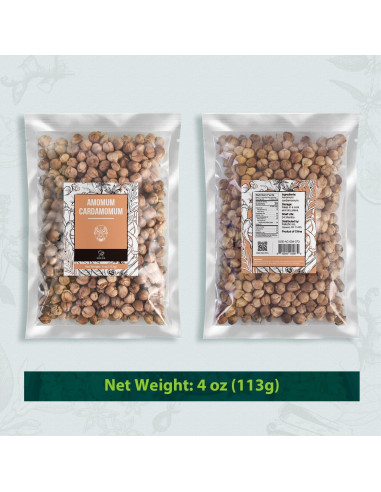 Cardamomo Blanco Soeos 113g - Especia Auténtica de Tailandia