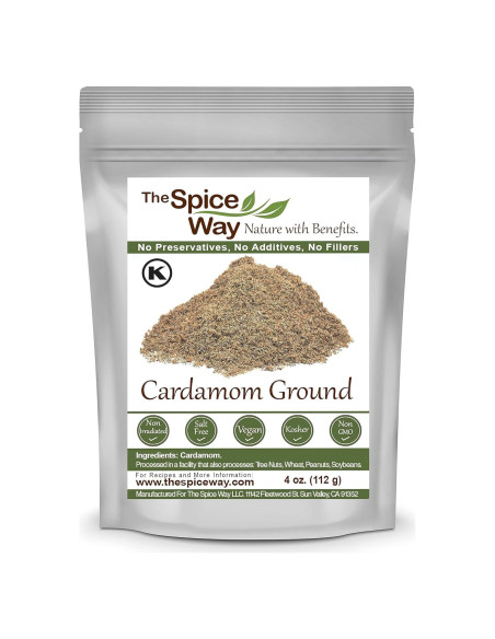 Cardamomo Molido La Forma de Especias 113 g - Kosher Cardamomo Molido La Forma de Especias 113 g - Kosher
