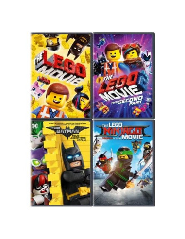 Colección Definitiva 4 Películas Lego - DVD