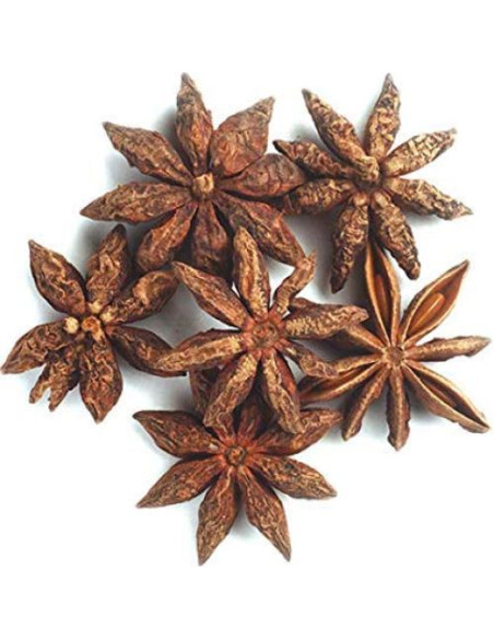 Anís Estrella Orgánico Entero Frontier Co-op 453g - Vainas Secas Anís Estrella Orgánico Entero Frontier Co-op 453g - Vainas Secas