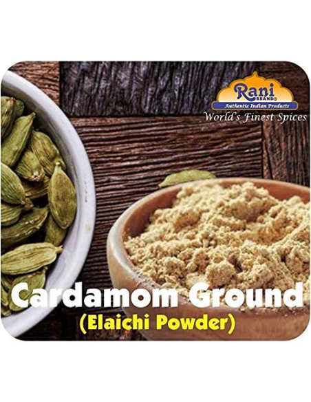 Cardamomo Molido Rani 85g - Especia Gourmet Natural India Cardamomo Molido Rani 85g - Especia Gourmet Natural India